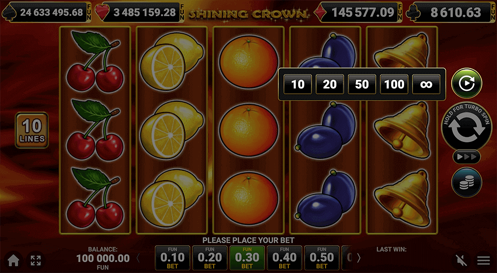 Автоигра в Shining Crown Автоигра в Shining Crown