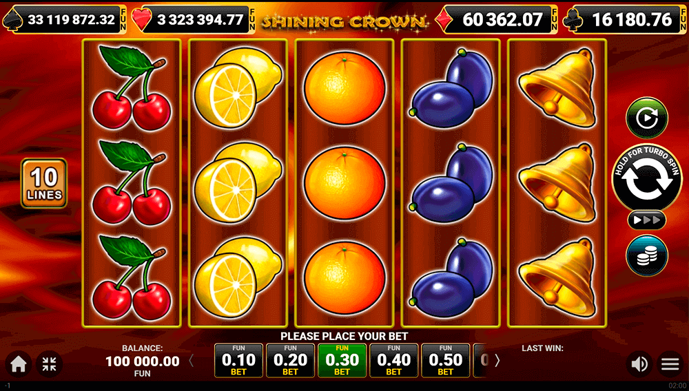 Мобильная версия Shining Crown Мобильная версия Shining Crown